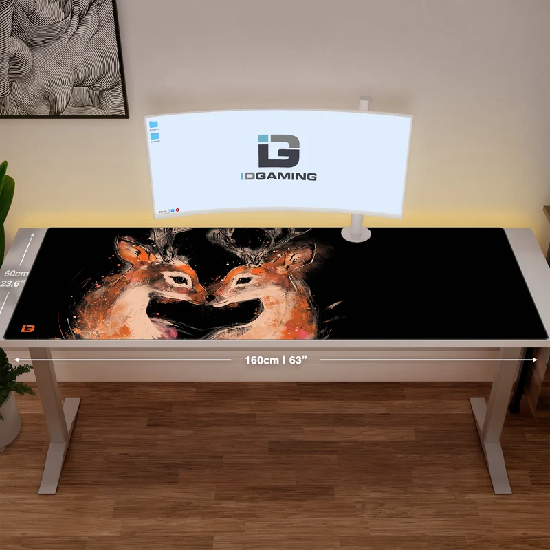 Zwei verliebte Hirsche