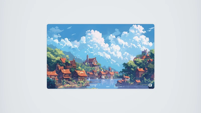 Flussstadt