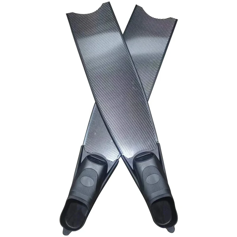 Carbon Fiber Custom Handcrafted Freediving Spearfishing Sea Fins Blades