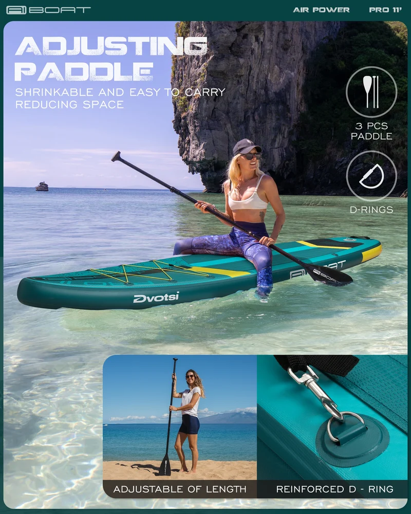 EU Warehouse Dropshipping New Style Inflatable sup Paddle Board Drop Stitch Material Standup Paddle Board with Accessories