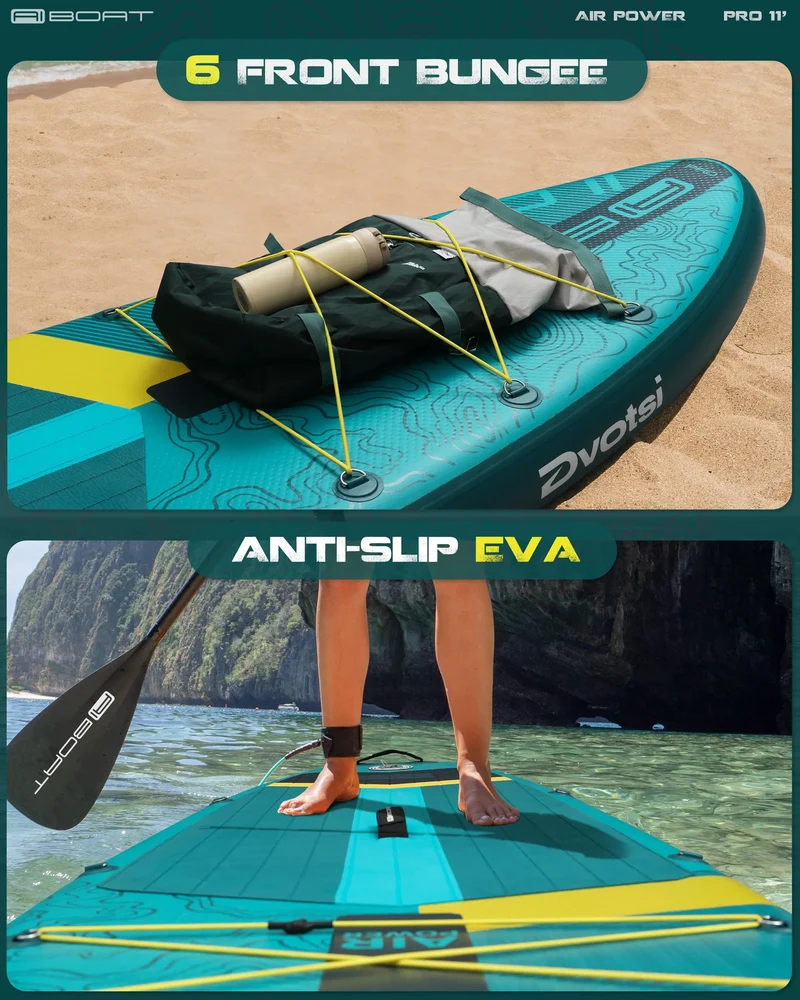 EU Warehouse Dropshipping New Style Inflatable sup Paddle Board Drop Stitch Material Standup Paddle Board with Accessories