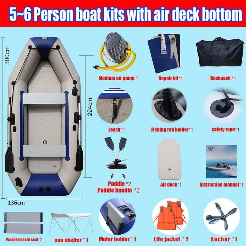 Hight Quality Exciting Outdoor Sport Inflatable Boat Drifting Rafting Boats With Removable Aluminium Seat for Sale