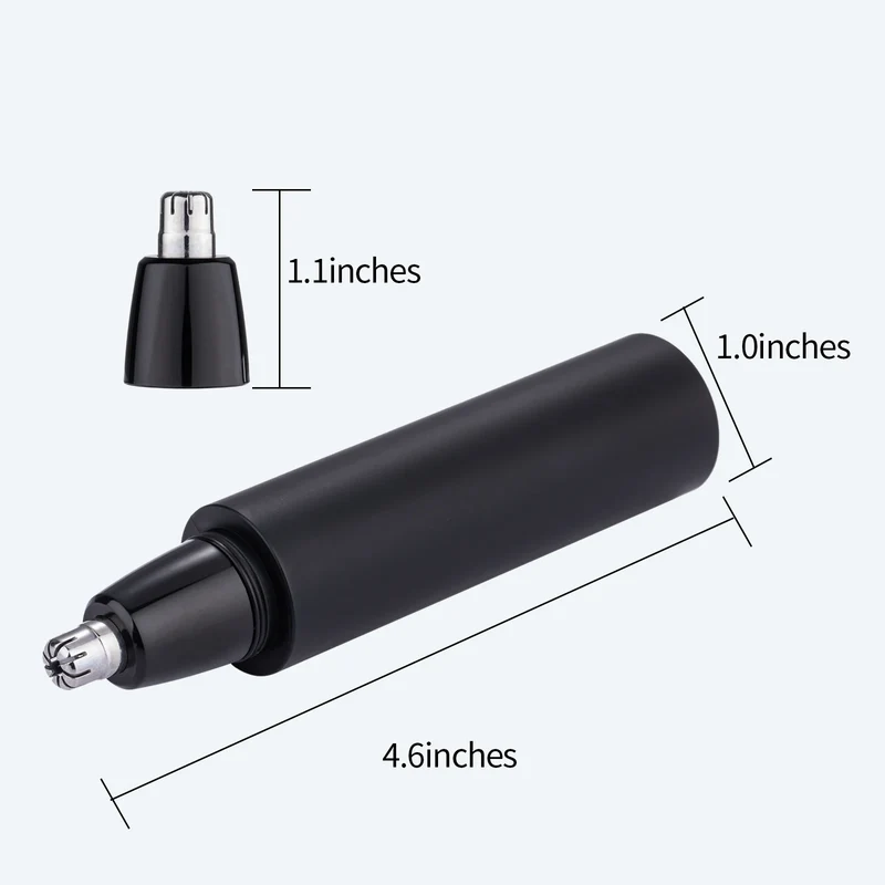 Electric Nose Hair Trimmer Men's Nose and Ear Remover USB Rechargeable Automatic Waterproof Washable Portable Nose Ear Trimmer