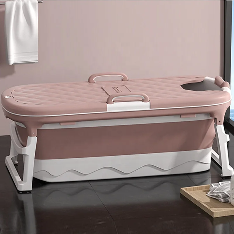 Factory Price Custom Oem Large Folding Movable Plastic Portable Cheap Folding Bathtub for Adults