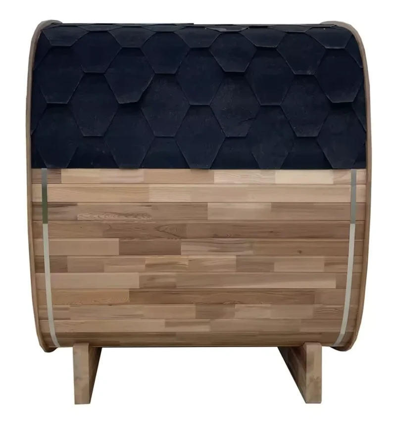 Value-for-Money Premium-Craft Family Small Outdoor Cube Sauna Red Cedar Wood Traditional Sauna for Organic Wellness