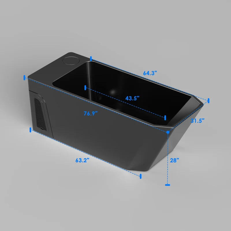 All in One Commercial Dedicated Cold Water Bath Bathtub Gym Sauna Room specialized Cold Bath Theapry