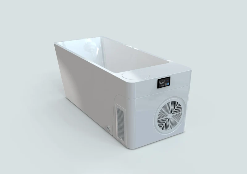 Sports Recovery Therapy Ice Bath Tub WiFi APP Control Acrylic Cold Plunge All in Bathing Athlete Spa Bathtub
