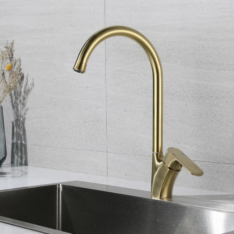 Kitchen Sink Faucet Stainless Steel Kitchen Faucet