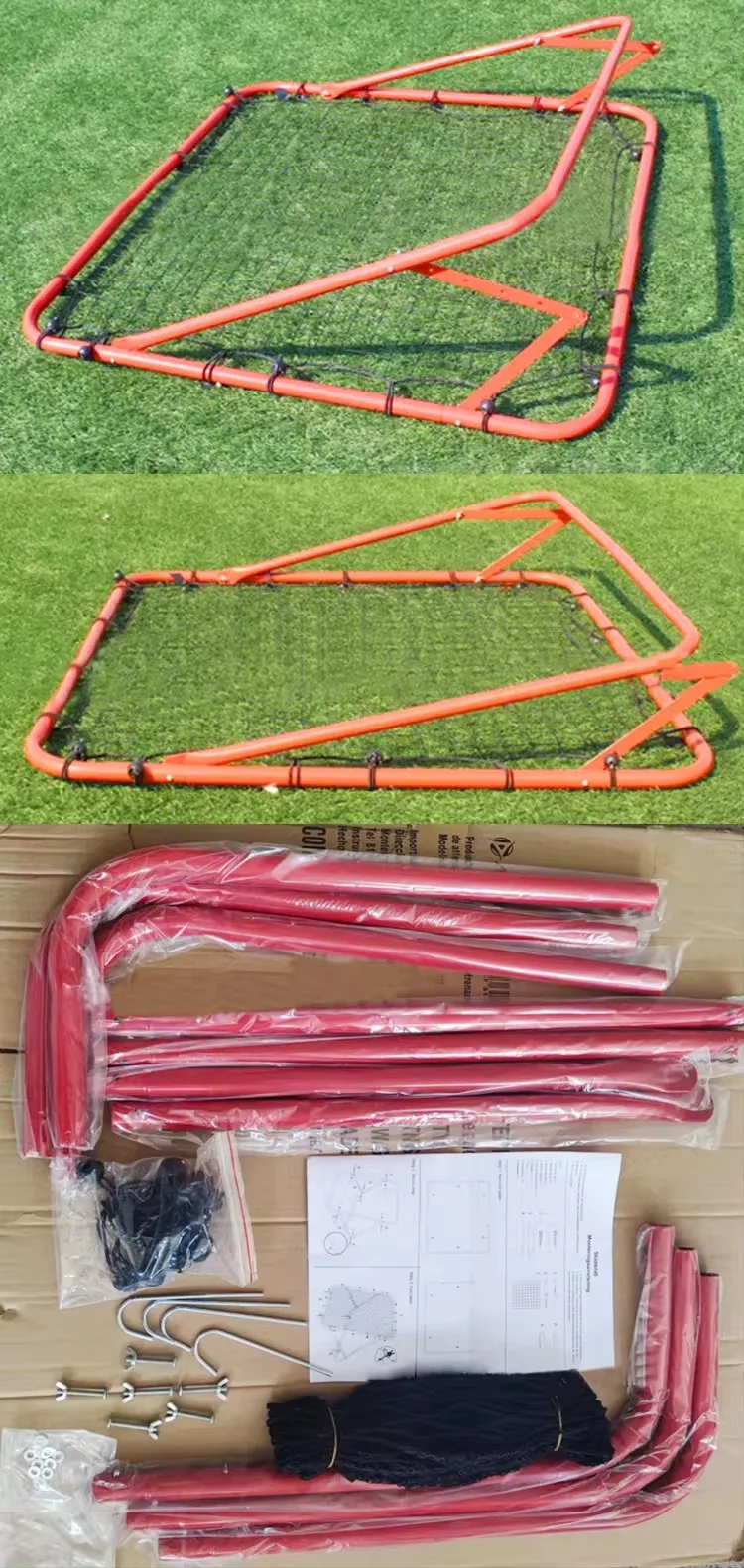 1pc Rebound Practice Net/Gate Individual or Group Training Equipment for Football Golf Baseball Hockey Practicing