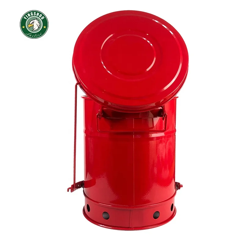 Red Rags Oily Waste Cans Protective Film Oil and Gas Paint Rag Cans
