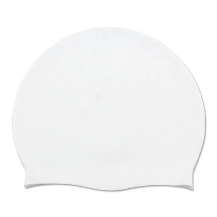 Custom Lightweight Swim Cap Silicone High Elastic Swimming Caps Professional Fitness Swim Cap for Adults and Kids
