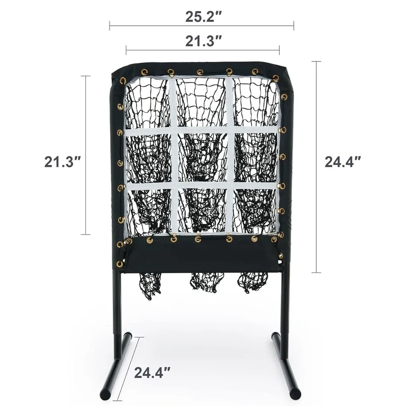 China Manufactured 9-Pocket Baseball Pitching Net for Practice Training Equipment