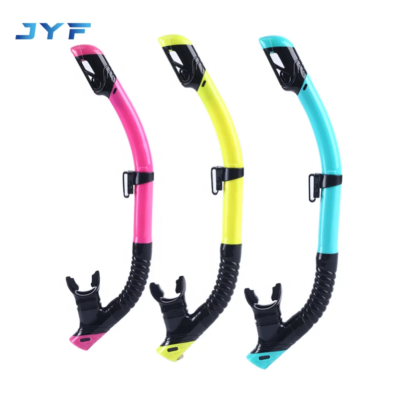 JYF Brand Hot Selling Safe Material Wholesale Dive Equipment Snorkel in Mask Shotgun Snorkel Breathing Tube for Diving Mask