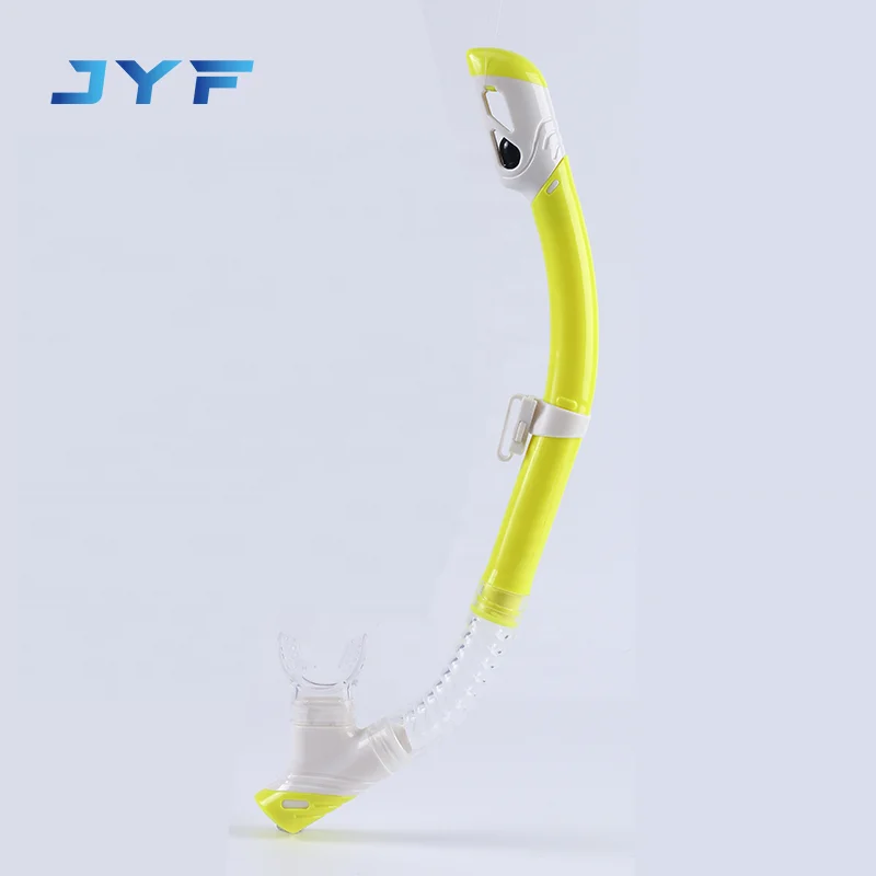 JYF Brand Hot Selling Safe Material Wholesale Dive Equipment Snorkel in Mask Shotgun Snorkel Breathing Tube for Diving Mask