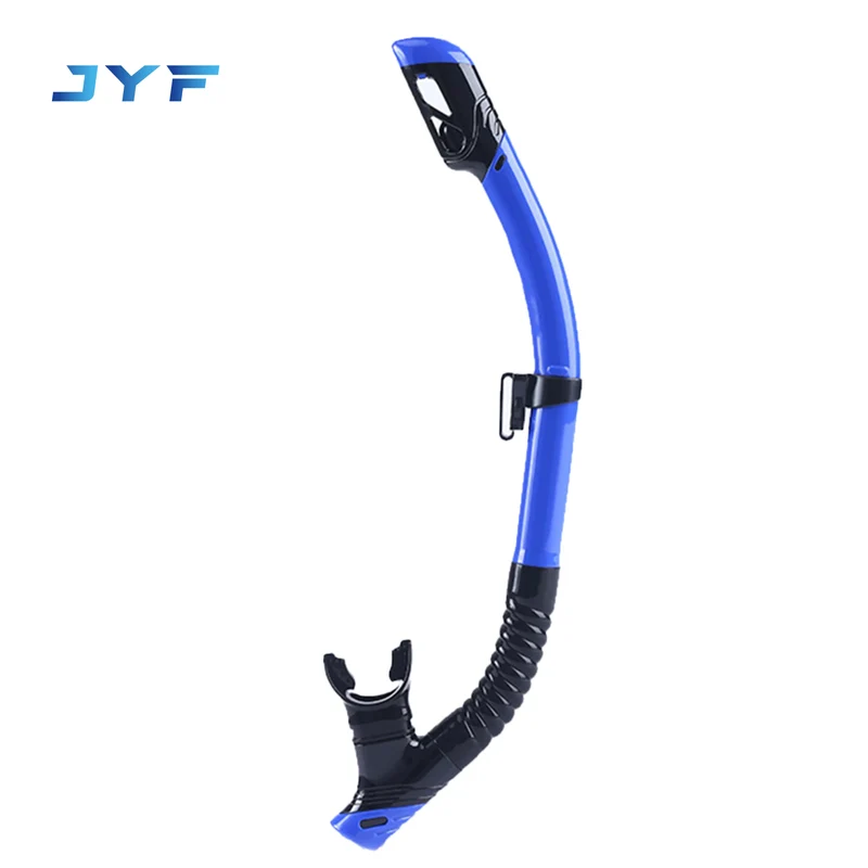 JYF Brand Hot Selling Safe Material Wholesale Dive Equipment Snorkel in Mask Shotgun Snorkel Breathing Tube for Diving Mask
