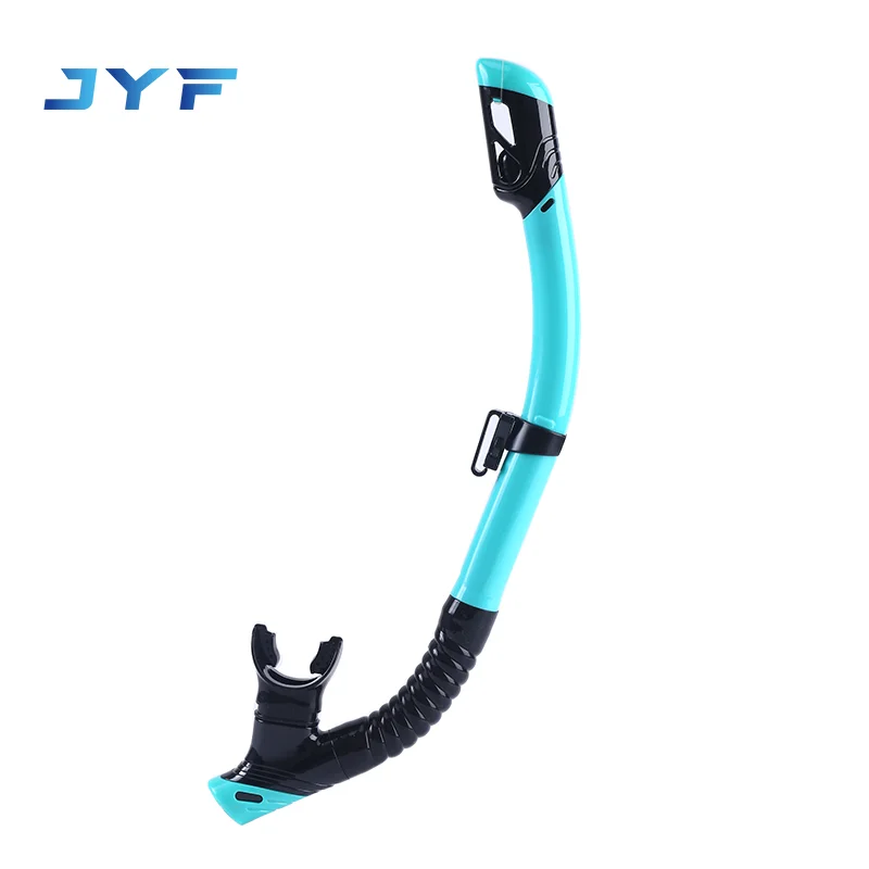 JYF Brand Hot Selling Safe Material Wholesale Dive Equipment Snorkel in Mask Shotgun Snorkel Breathing Tube for Diving Mask