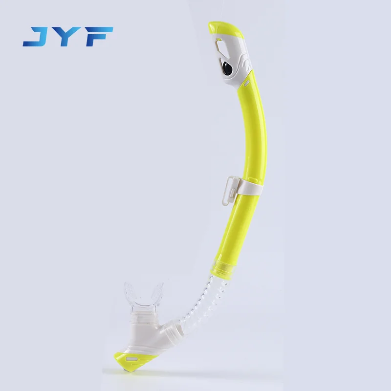 JYF Brand Hot Selling Safe Material Wholesale Dive Equipment Snorkel in Mask Shotgun Snorkel Breathing Tube for Diving Mask