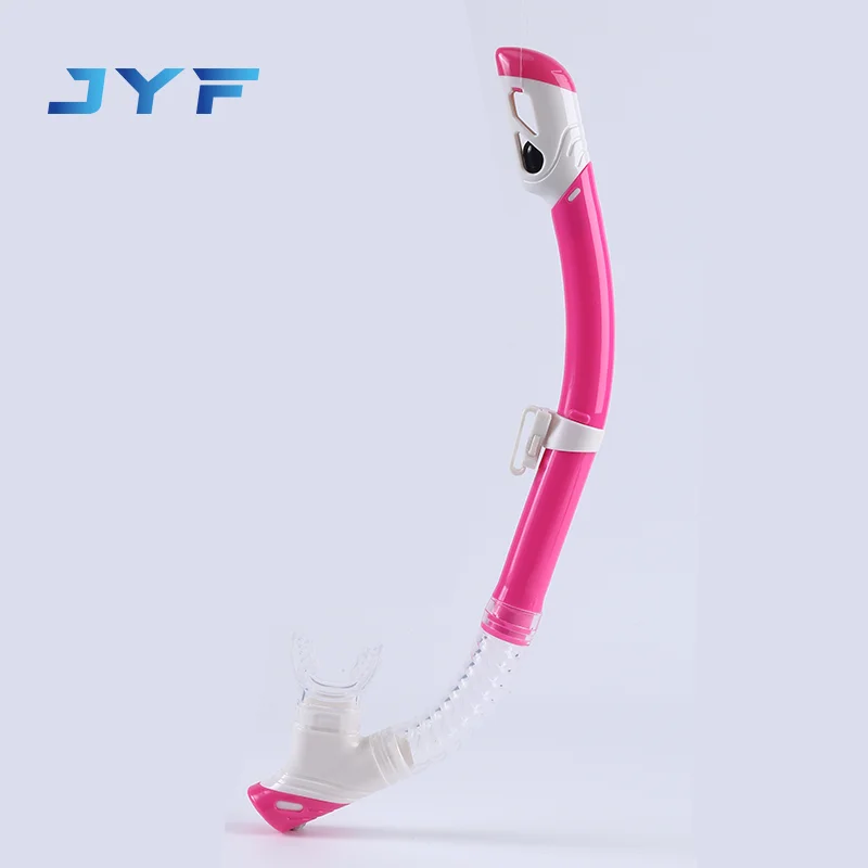 JYF Brand Hot Selling Safe Material Wholesale Dive Equipment Snorkel in Mask Shotgun Snorkel Breathing Tube for Diving Mask