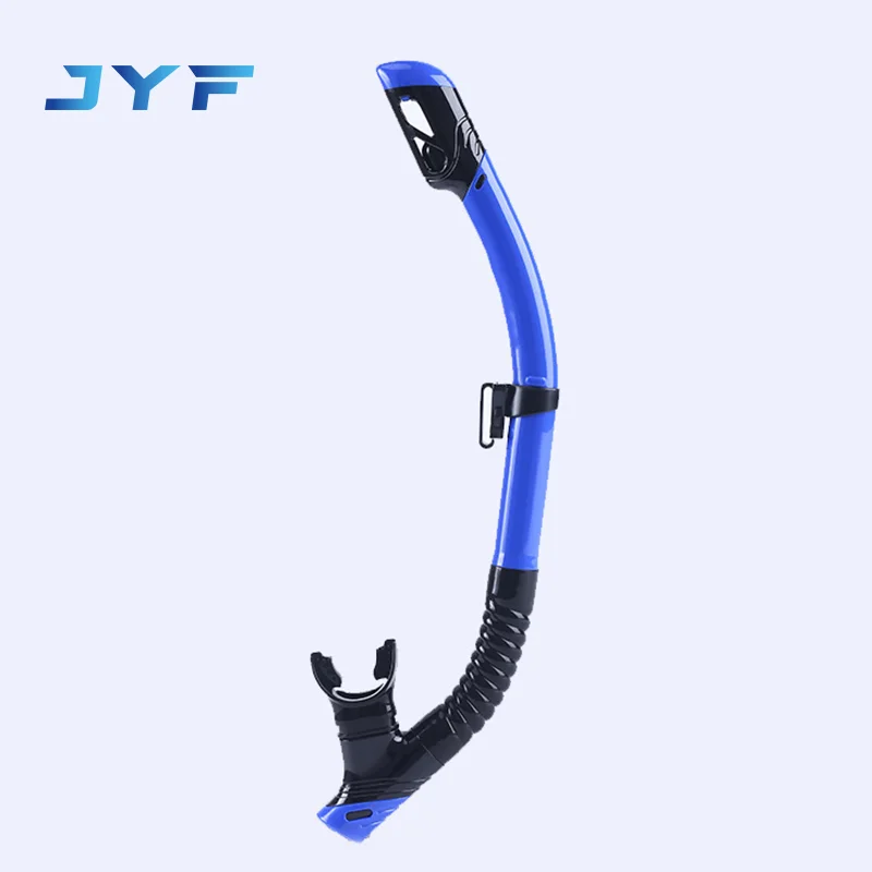 JYF Brand Hot Selling Safe Material Wholesale Dive Equipment Snorkel in Mask Shotgun Snorkel Breathing Tube for Diving Mask