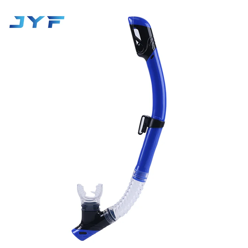 JYF Brand Hot Selling Safe Material Wholesale Dive Equipment Snorkel in Mask Shotgun Snorkel Breathing Tube for Diving Mask