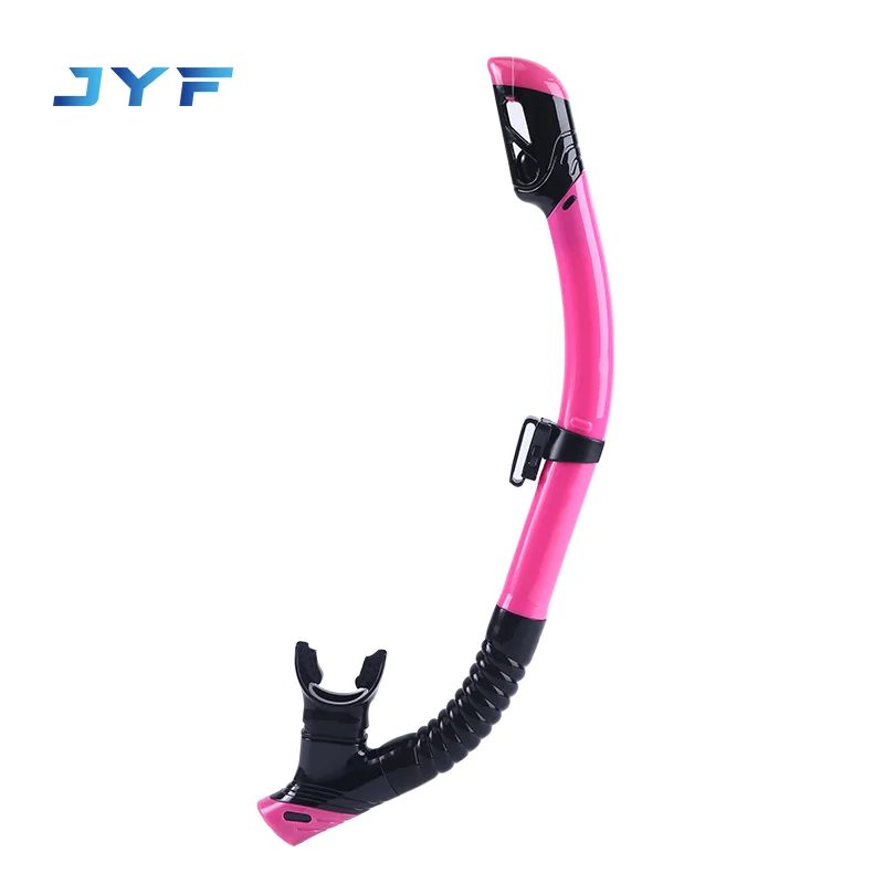 JYF Brand Hot Selling Safe Material Wholesale Dive Equipment Snorkel in Mask Shotgun Snorkel Breathing Tube for Diving Mask