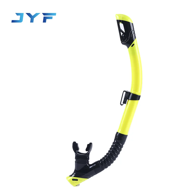 JYF Brand Hot Selling Safe Material Wholesale Dive Equipment Snorkel in Mask Shotgun Snorkel Breathing Tube for Diving Mask