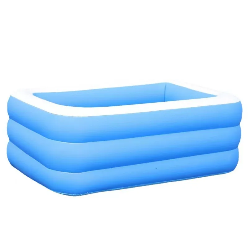 PVCAbove Ground Inflatable Adult Kids&Adults Folding Swimming Pool for Family Summer Indoor&Outdoor Garden Waterplaying