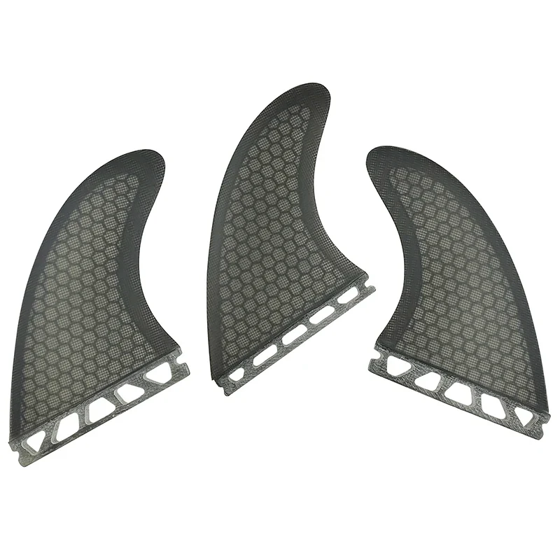 Cheap Good Quality Grey Honeycomb G7 Surfboard Fins Single Tab Fins for Sale