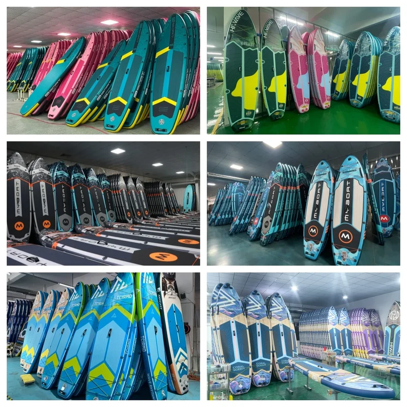 European Overseas Warehouse Surfboard Dropshipping China Manufacture Inflatable sup Board with Heat Sealing Technology