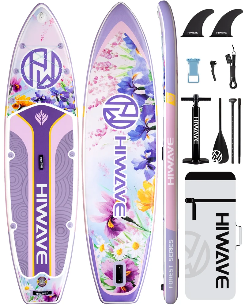 New Design European Warehouse Stand up Paddle Board 11'x34''x6'' Inflatable sup Paddle Board with Heat Sealing Technology