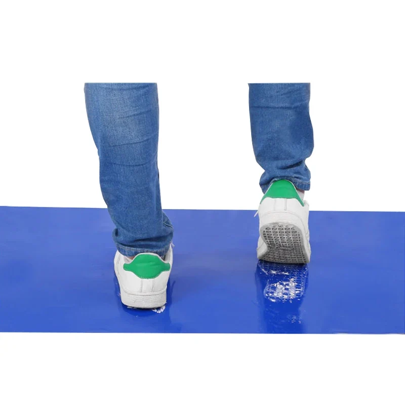 OEM 65*115cm Dust Removal Multilayer Sticky Mat Floor Tacky Cleanroom Safety Product