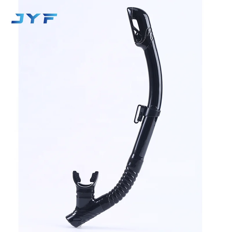 JYF Brand Cost Effective Diving Snorkel Breathing Tube Diving Accessories with Professional Linear Design