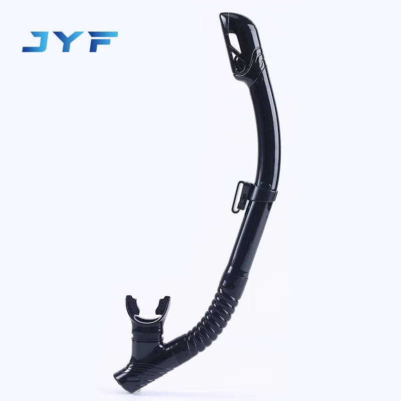 JYF Brand Cost Effective Diving Snorkel Breathing Tube Diving Accessories with Professional Linear Design