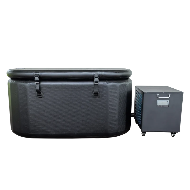 New Design Commercial Ice Bath Pod Inflatable Boiling Recovery Pod Pool Cold Plunges Tub for Chiller One Recovery Barrel