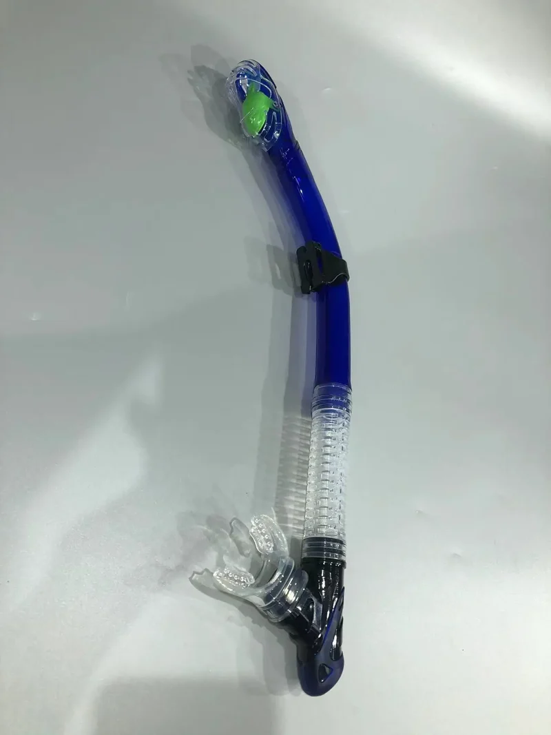 JUNHAIINS Wholesale Snorkel with Dry Breathing Top Valve for Diving Scuba Swimming for Wholesaling Professional Freediving