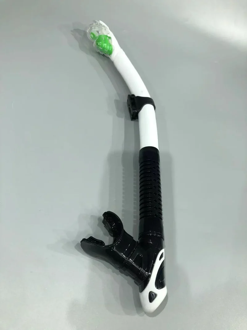 JUNHAIINS Wholesale Snorkel with Dry Breathing Top Valve for Diving Scuba Swimming for Wholesaling Professional Freediving