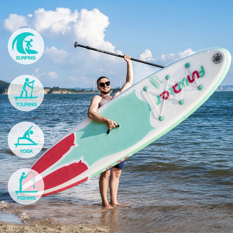 FUNWATER Dropshipping OEM Paddle Board Gonflable Inflatable Stand up sup Padle Board Pedalboard Fishing supboard Suppaddle Bords