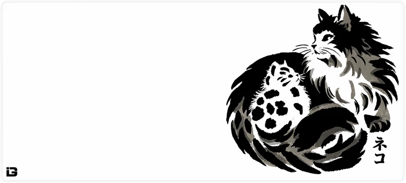 Sumi-e-Katzen