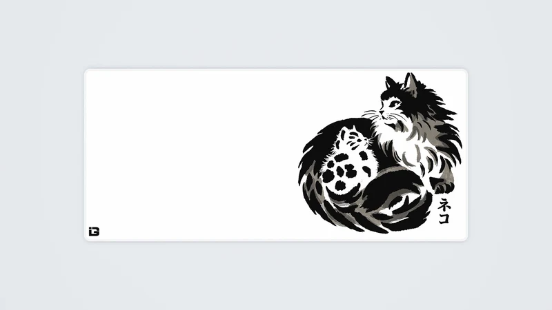 Sumi-e-Katzen
