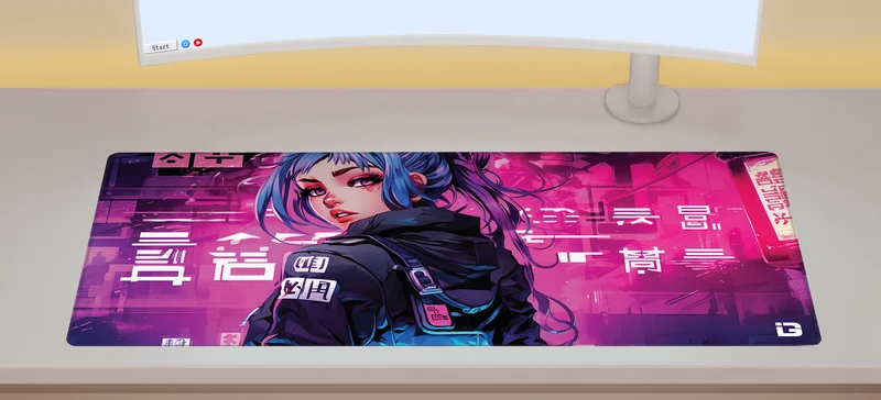 Cyberpunk-Mädchen