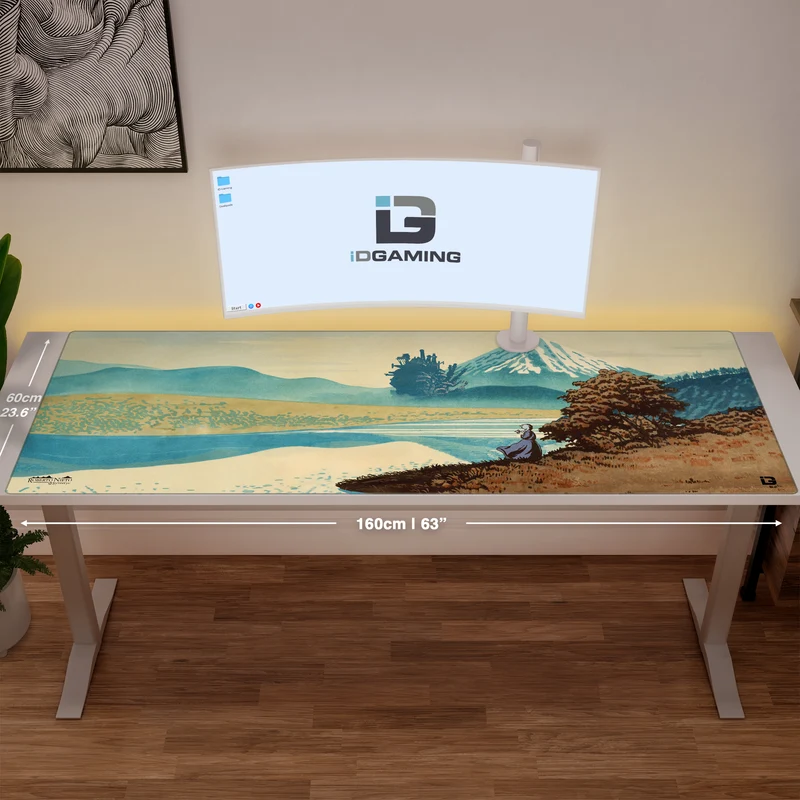 Blauer Fuji und Schloss