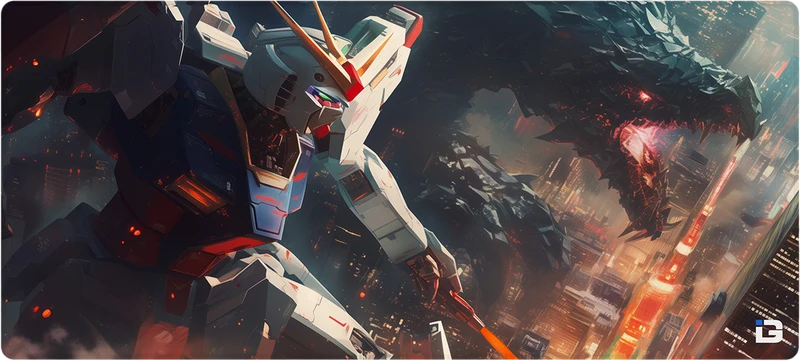 Drachen-Mecha-Roboter
