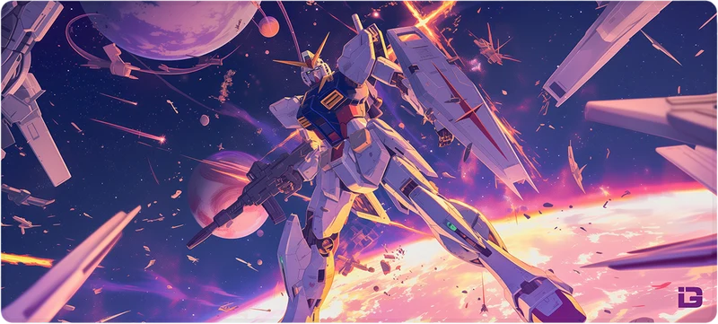 Weltraum-Mecha-Roboter