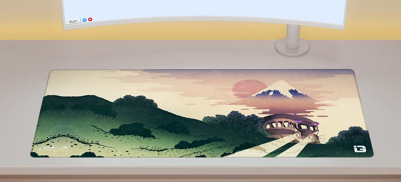 Katze und Fuji