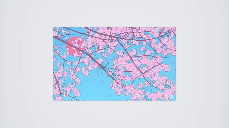 Sakura-Himmel