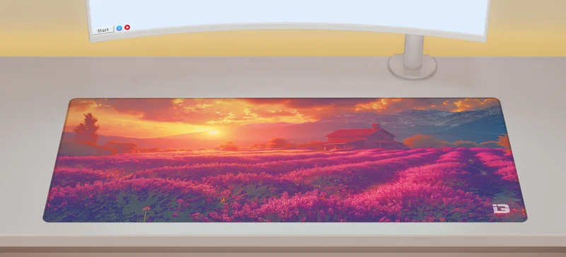 Lavendel Sonnenuntergang