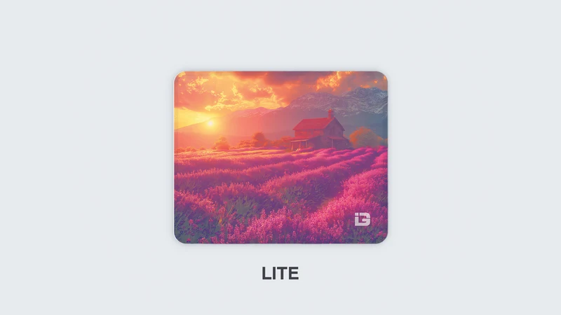 Lavendel Sonnenuntergang