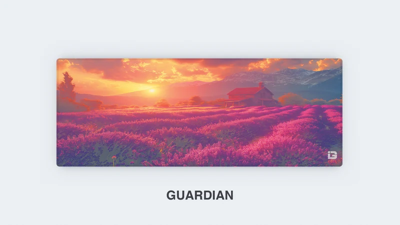 Lavendel Sonnenuntergang