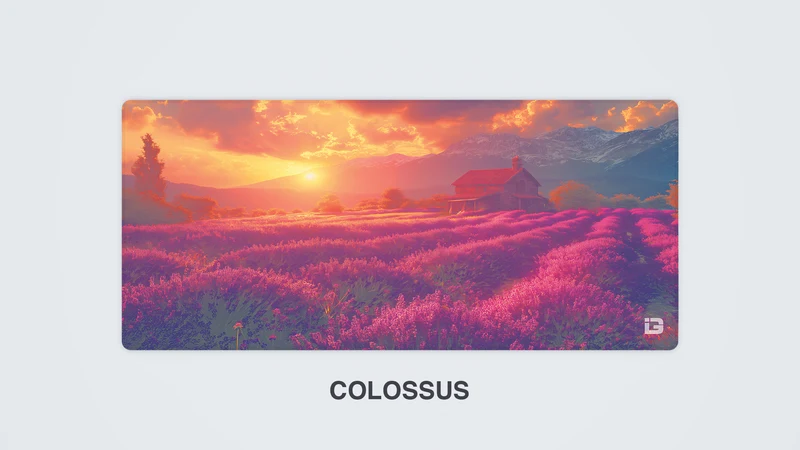 Lavendel Sonnenuntergang