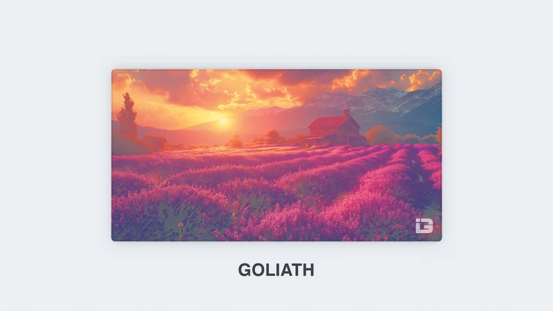 Lavendel Sonnenuntergang